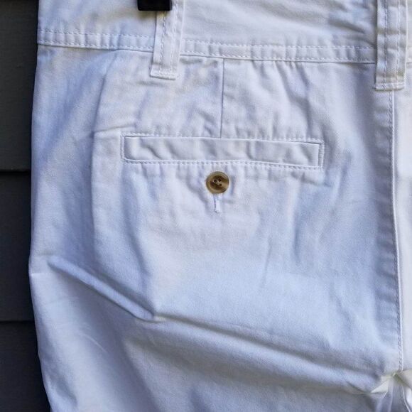 Gap Favorite Khaki White Capris Size 10 - Picture 8 of 9